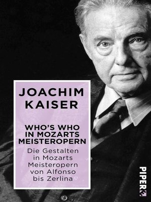 cover image of Who´s who in Mozarts Meisteropern